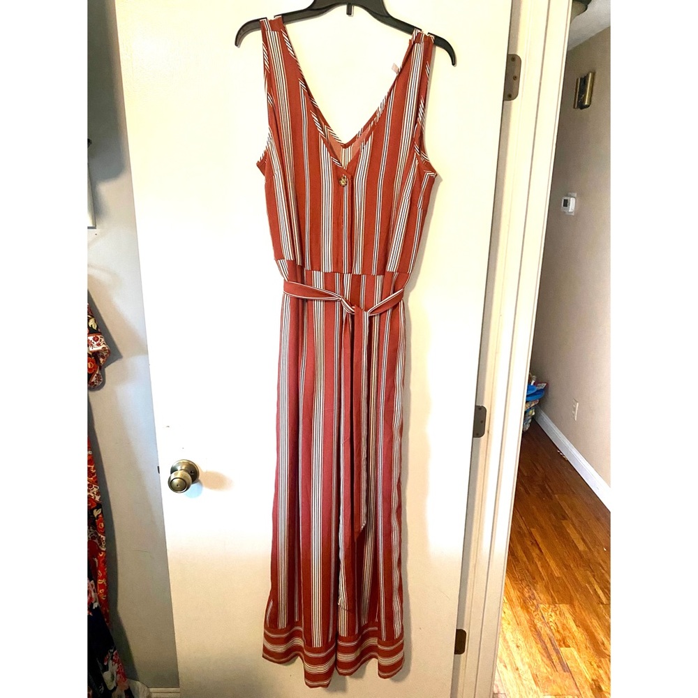 NWT wide leg Romper Jump Suit